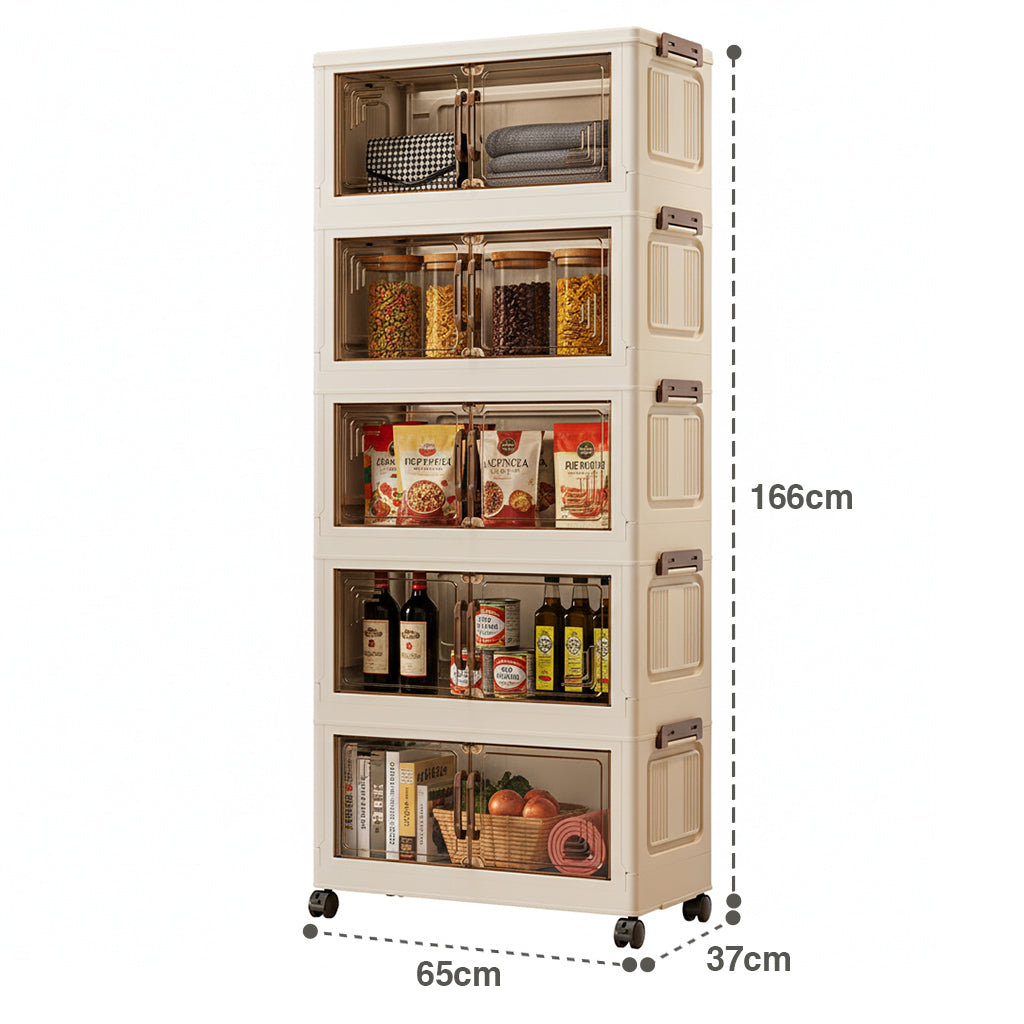 Caja Organizadora Apilable Pro | Sistema Modular Tipo Vitrina