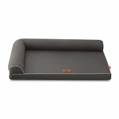 cama rectangular perro 70x50cm borde bajo